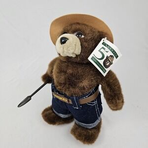 Vintage Smokey The Bear Plush Doll 1994 50th Anniversary Collection 11" w/ Tags